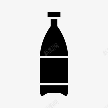 瓶子玻璃瓶瓶子饮料容器图标图标