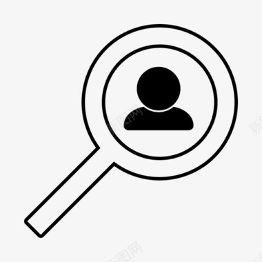 搜索人搜索人约会应用人力资源图标图标