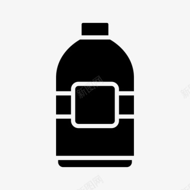 办公用品包装瓶子饮料容器图标图标