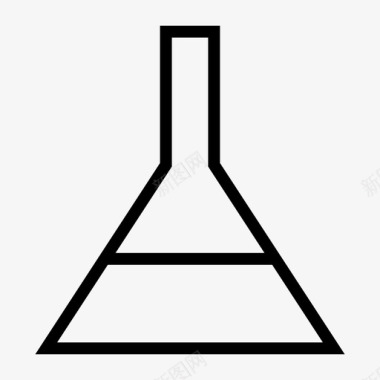 科学小实验实验实验瓶研究图标图标