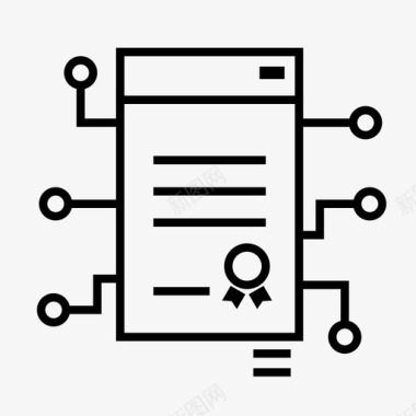 数字82智能合约加密加密货币图标图标