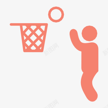 创意篮球运动员篮球运动员比赛图标图标