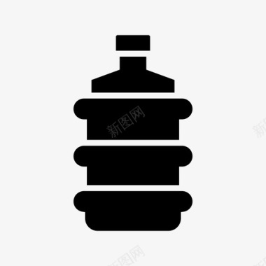 瓶子玻璃瓶瓶子饮料容器图标图标