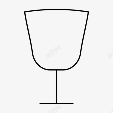 玻璃水晶饮料图标图标