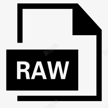 RAW格式raw图标