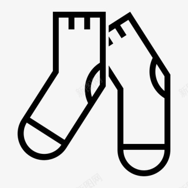 长袜鞋袜袜子图标图标