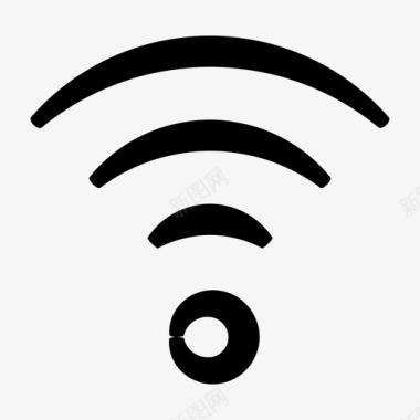 无线网络wifi无线连接图标图标