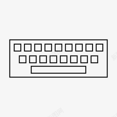 键盘教学键盘办公室打字图标图标