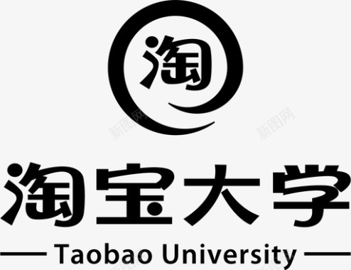 大学logo淘宝大学图标