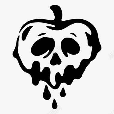 毒苹果幻想魔法图标图标