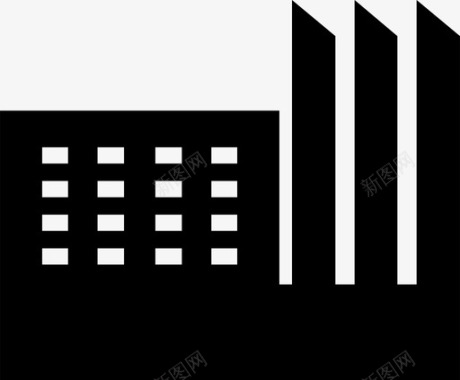 制造业工厂工业制造业图标图标