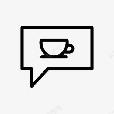 杯子泡泡咖啡图标图标