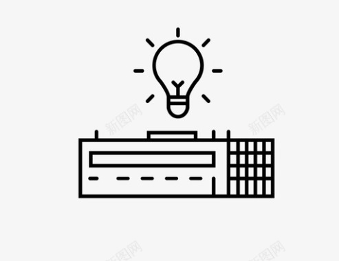 讲解知识研究中心教育思想图标图标