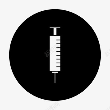 疫苗管家注射器麻醉剂疫苗图标图标