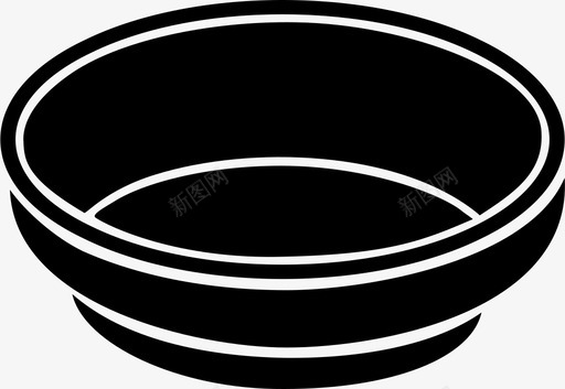 碗厨具瓷器图标图标