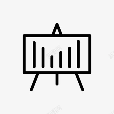 项目计划图表图板统计图标图标