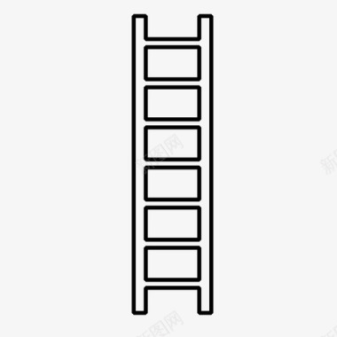 梯子攀爬工具图标图标