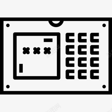 阳光保险保险库身份验证数字图标图标