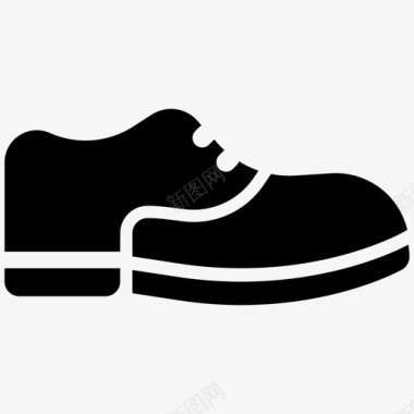 男鞋靴子鞋子图标图标