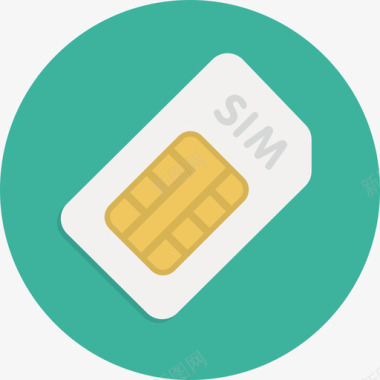 SIM卡图标sim card图标