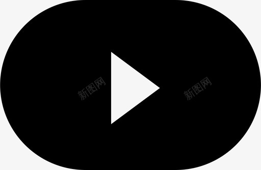 播放电影图标播放电影流媒体图标图标