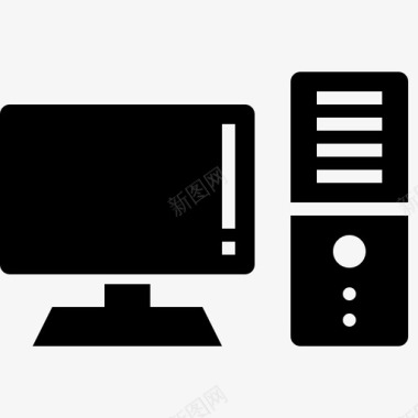 显示器免扣PNG桌面计算机显示器图标图标