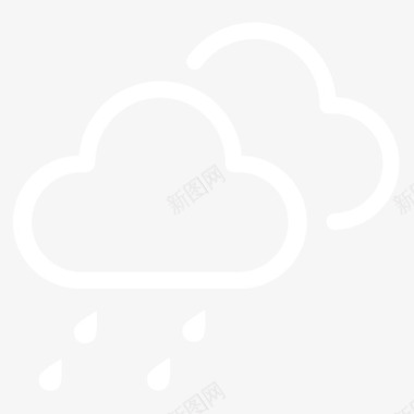 雨纷纷hayao_小雨转中雨图标