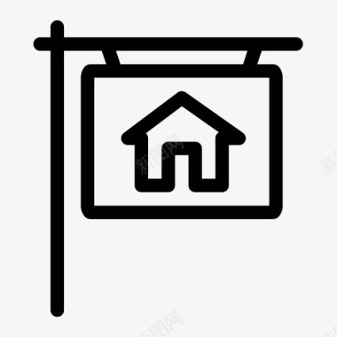 房子简图房地产家房子图标图标