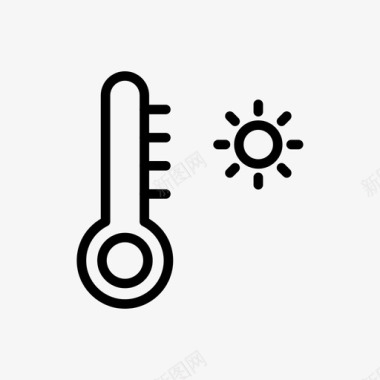 矢量气候天气气候假日图标图标