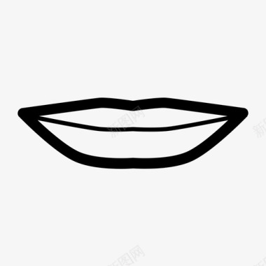 嘴巴嘴唇嘴巴感觉图标图标