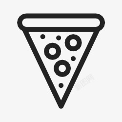 意大利馅饼披萨食品意大利图标高清图片
