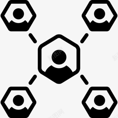 合作图片联盟沟通营销图标图标