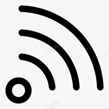 共享WIFI互联网信号wifi图标图标