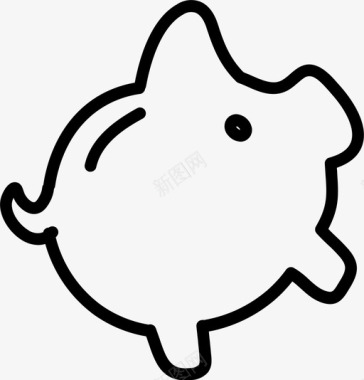 小猪小猪银行现金货币图标图标