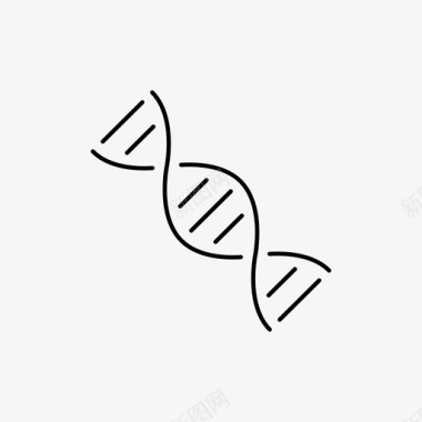dna基因螺旋图标图标