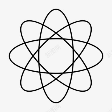 dna原子细胞图标图标