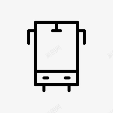 公共标识红旅游汽车公共汽车图标图标