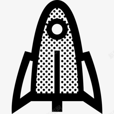 火箭航天飞机太空船图标图标