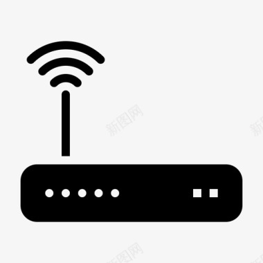 WIFI网络wifi路由器设备internet图标图标