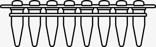pcr管带生物学实验室图标图标