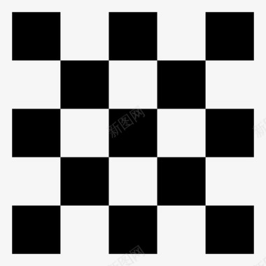方格格子象棋图标图标