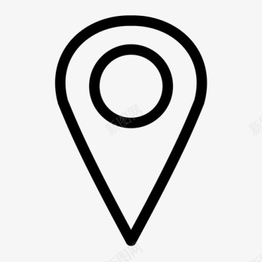 地图标记位置地图标签图标