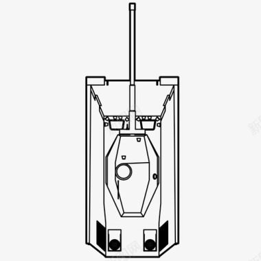 战争手雷坦克军队炮兵图标图标