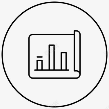 圆圈图表分析条形图图表图标图标