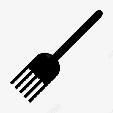 叉子厨师餐具图标图标