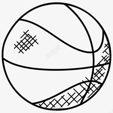篮球美式足球户外游戏图标图标