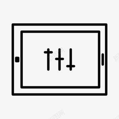 电脑平板手机平板电脑电子技术图标图标