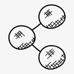涂鸦背景动作分享符号分享动作分享按钮图标高清图片