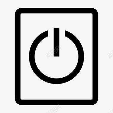 服务器服务器重启图标