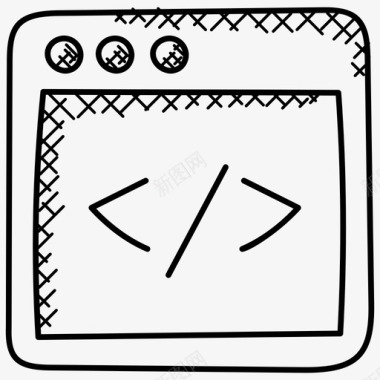 编码网页开发html语言javascript图标图标